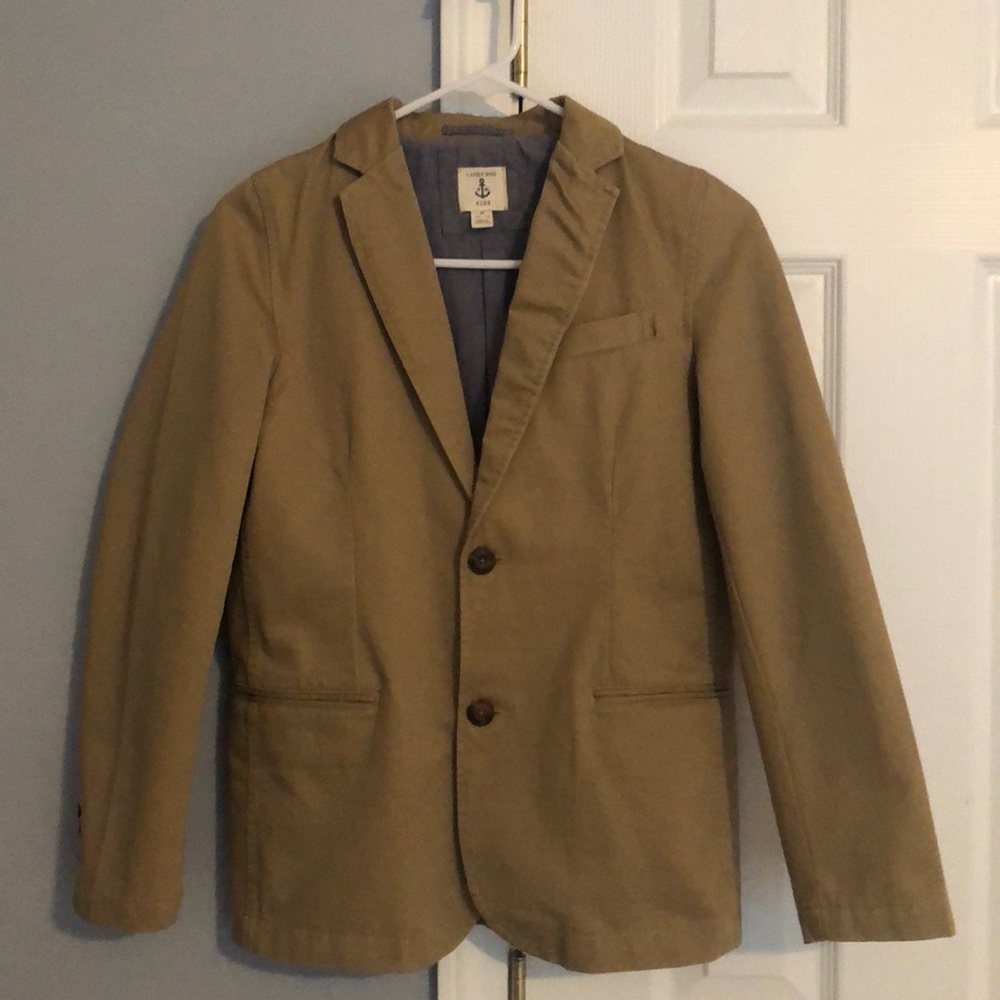 Lands End Blazer, dark khaki color